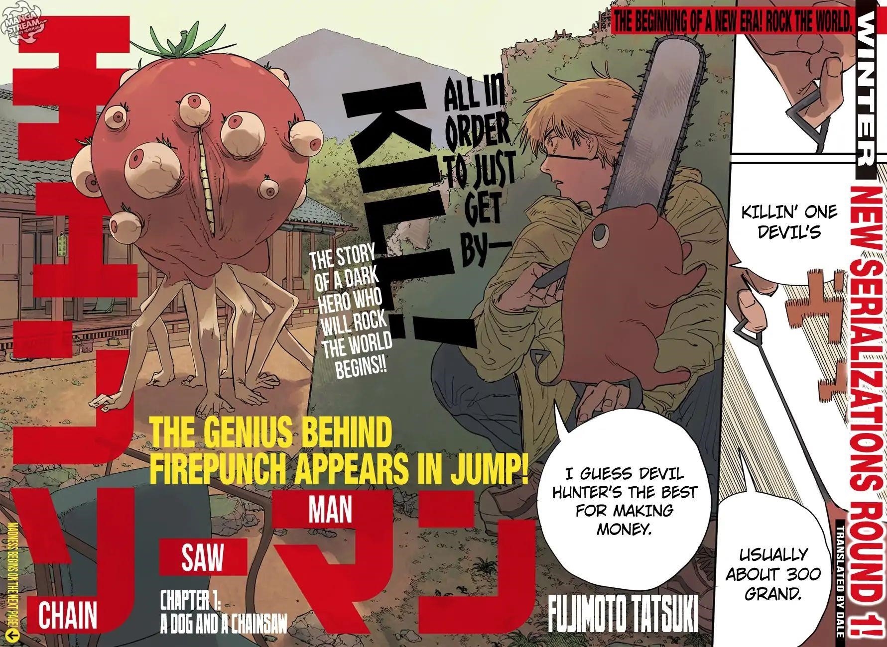 Chainsaw Man Chapter 1 A Dog And A Chainsaw Image(3)