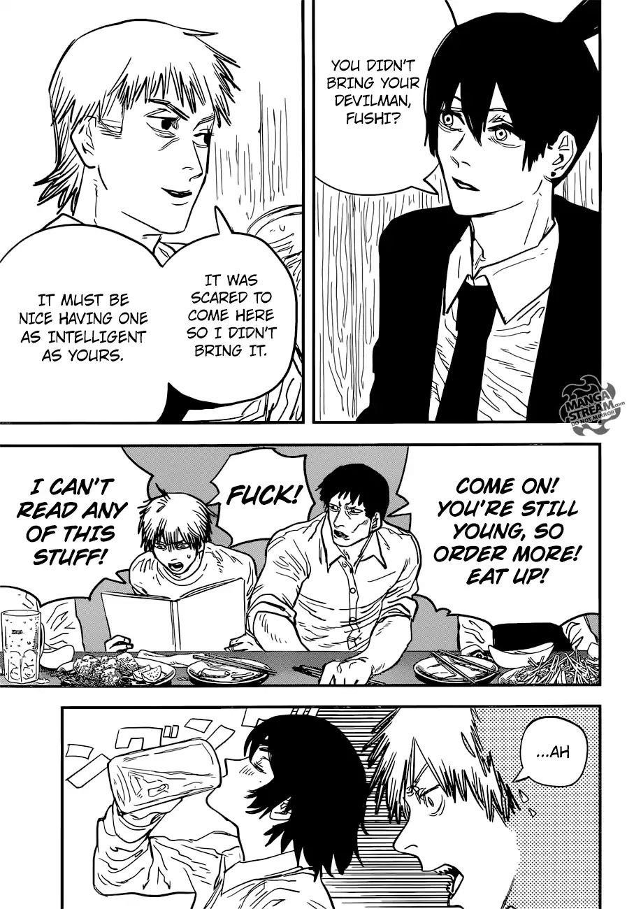 Chainsaw Man Chapter 20 Drinking Image(11)