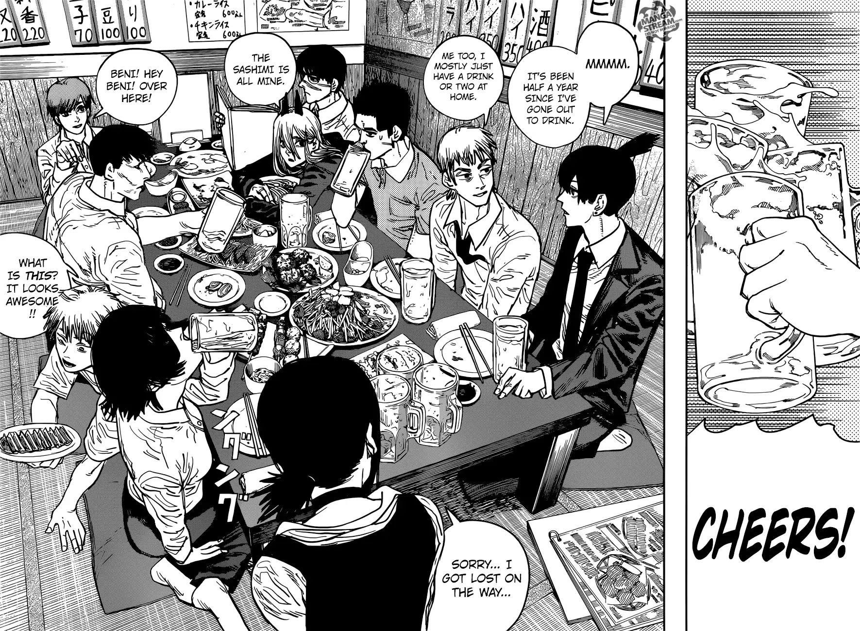 Chainsaw Man Chapter 20 Drinking Image(9)