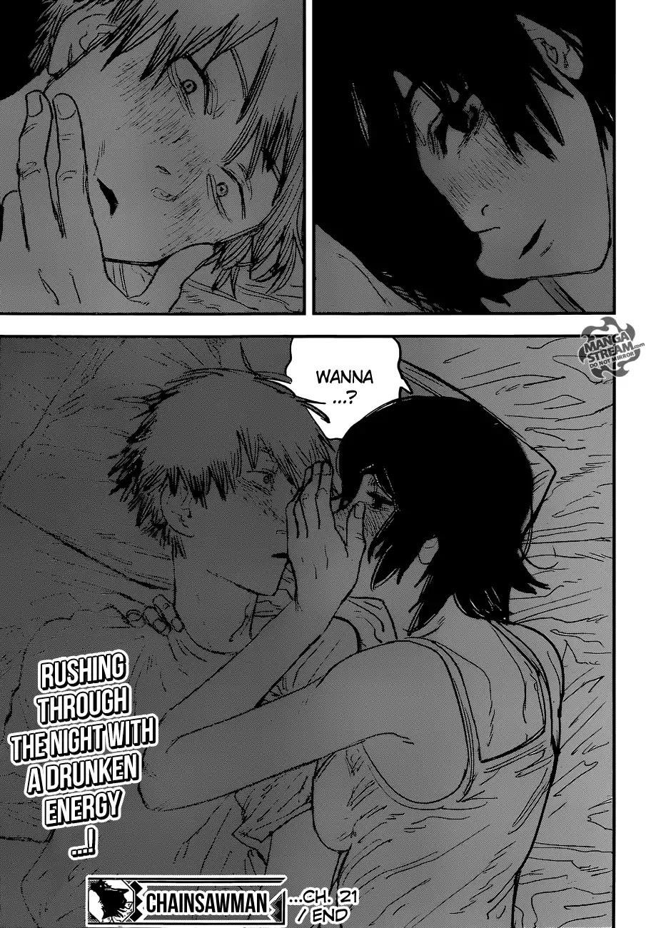 Chainsaw Man Chapter 21 The Taste of a Kiss Image(20)
