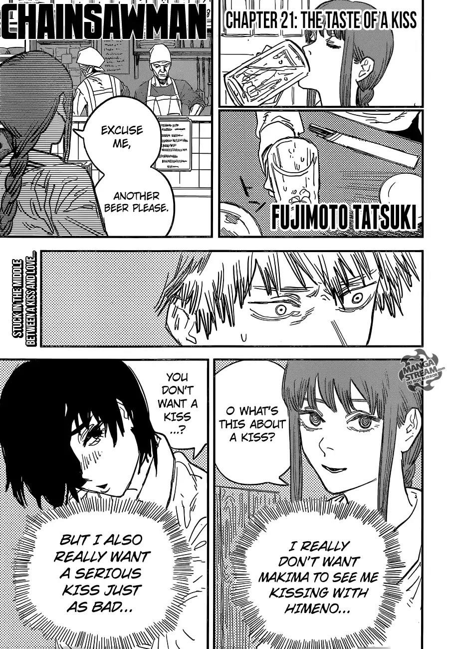 Chainsaw Man Chapter 21 The Taste of a Kiss Image(1)