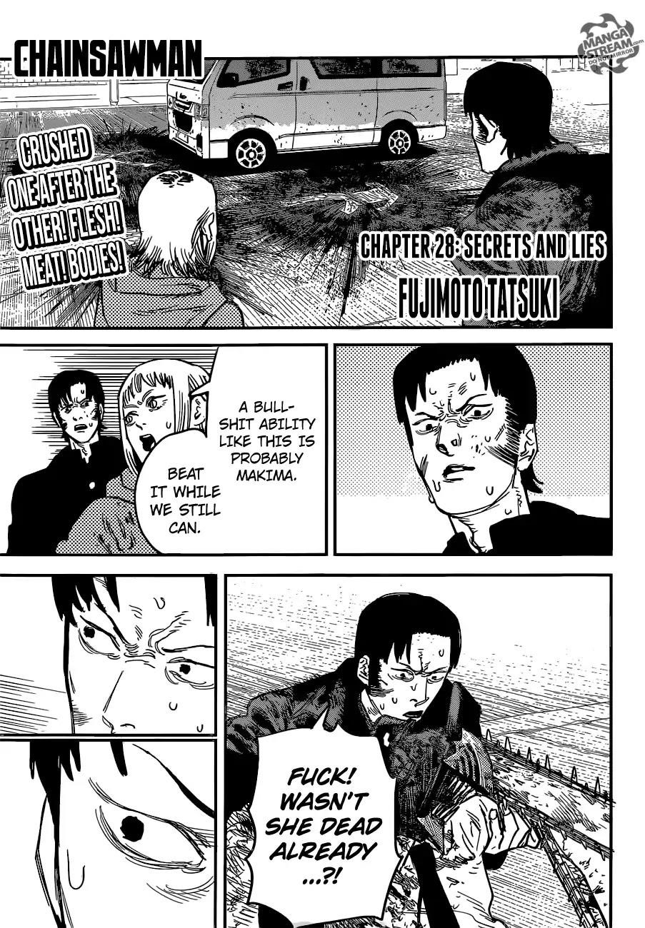 Chainsaw Man Chapter 28 Secrets and Lies Image(1)