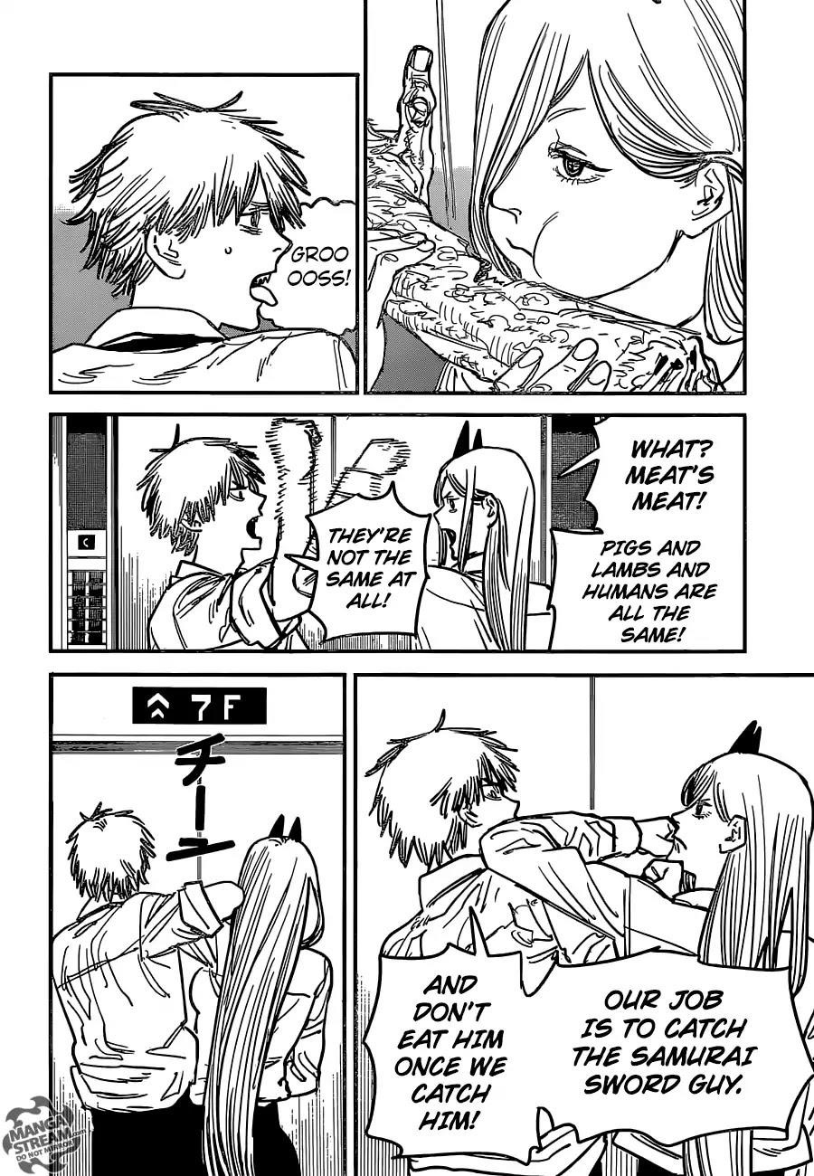 Chainsaw Man Chapter 36 Katana vs Chainsaw Image(2)