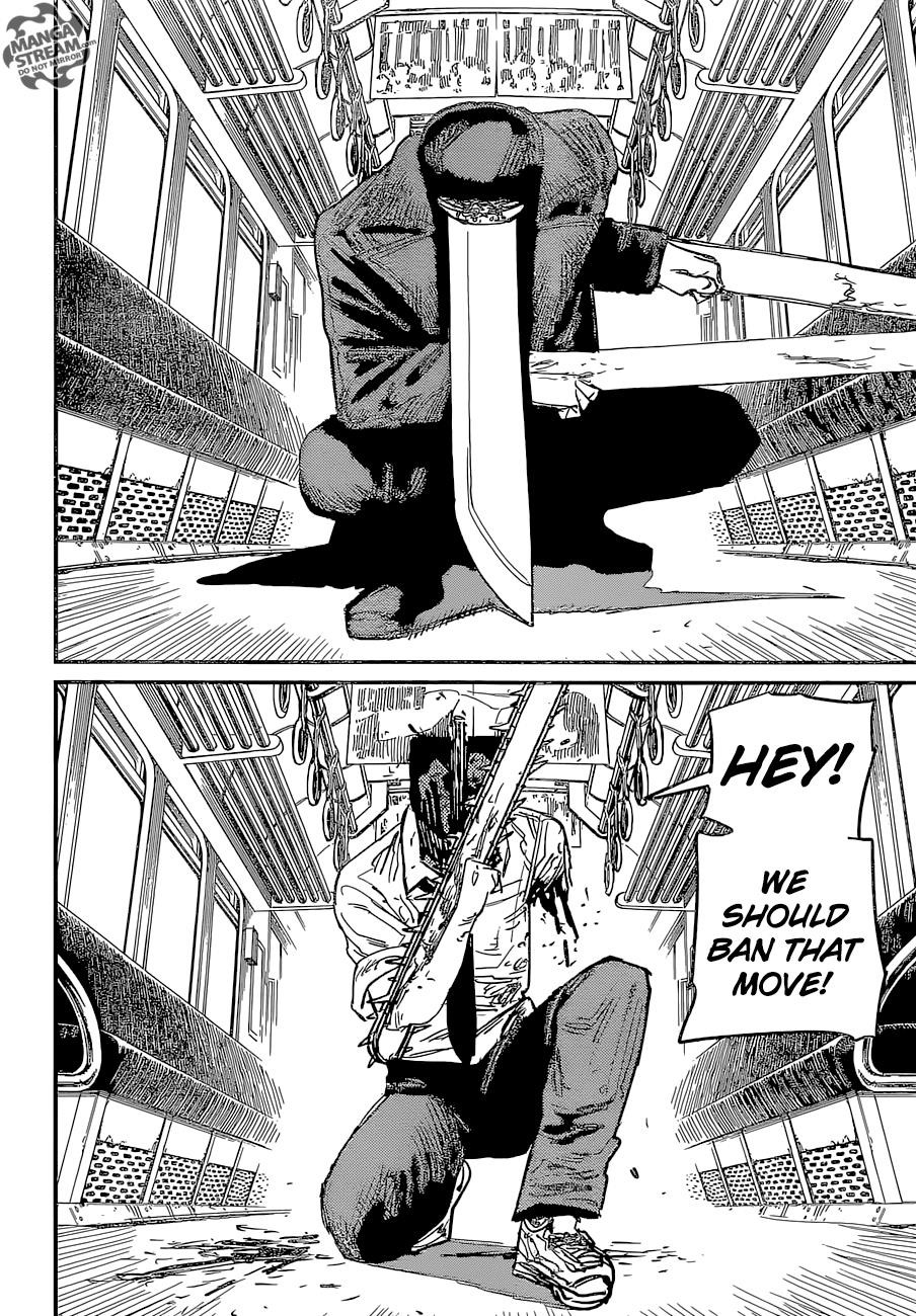 Chainsaw Man Chapter 37 Train, Head, Chainsaw Image(8)