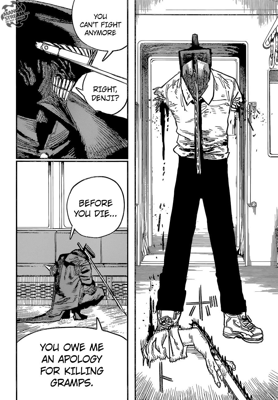 Chainsaw Man Chapter 37 Train, Head, Chainsaw Image(10)