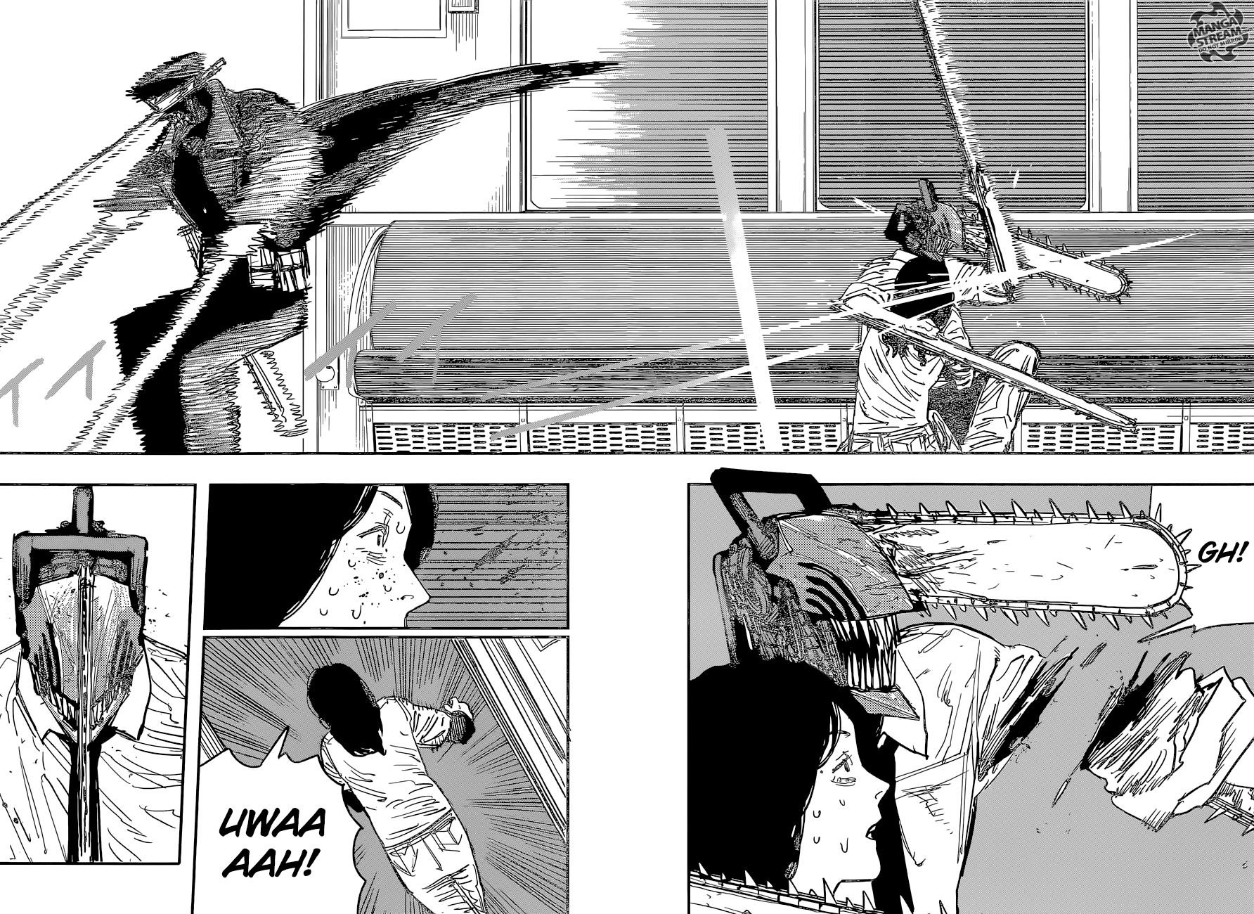 Chainsaw Man Chapter 37 Train, Head, Chainsaw Image(7)