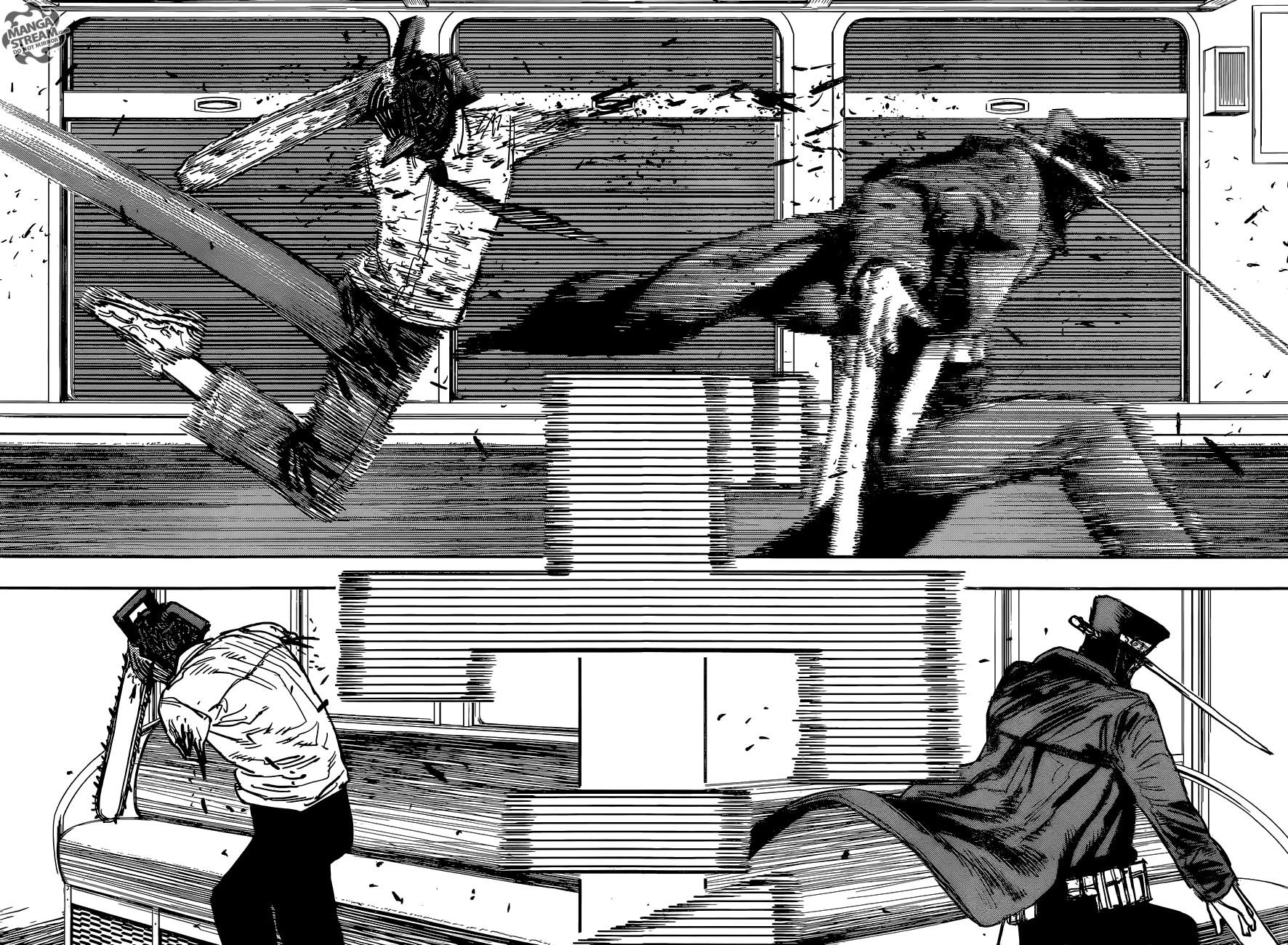 Chainsaw Man Chapter 37 Train, Head, Chainsaw Image(12)