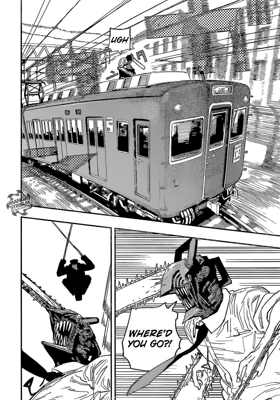 Chainsaw Man Chapter 37 Train, Head, Chainsaw Image(3)