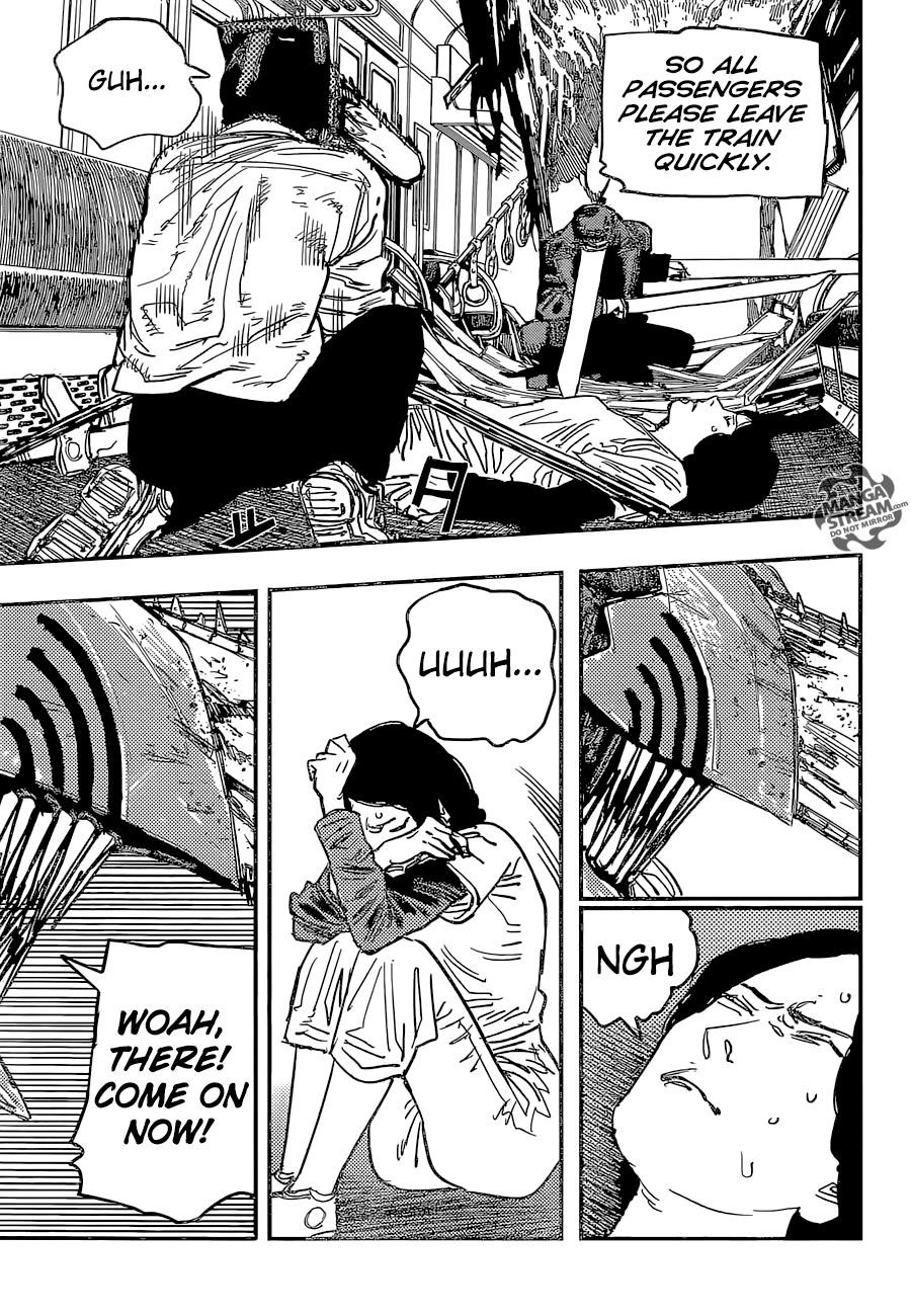 Chainsaw Man Chapter 37 Train, Head, Chainsaw Image(6)