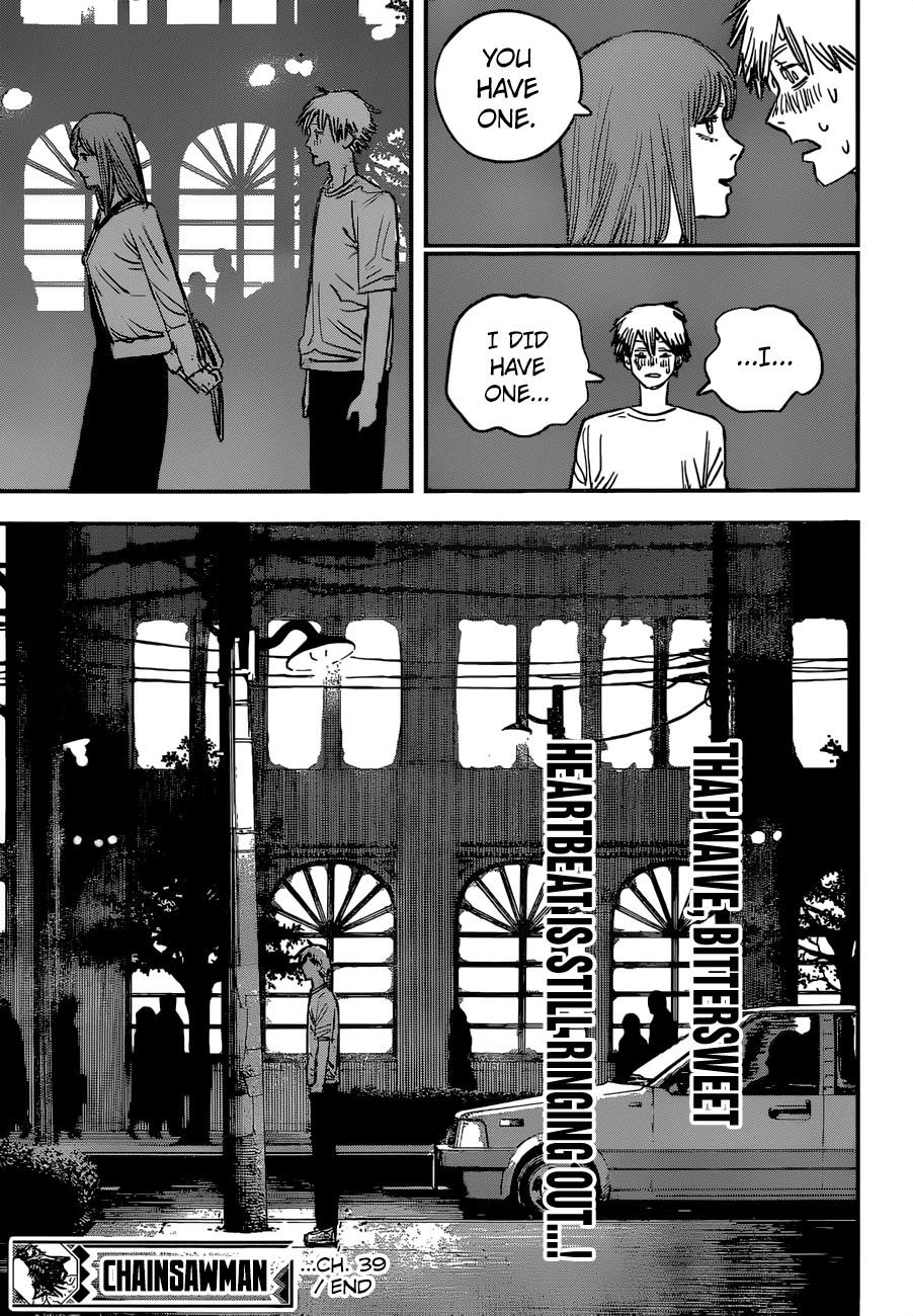 Chainsaw Man Chapter 39 Sudden Tears Image(20)