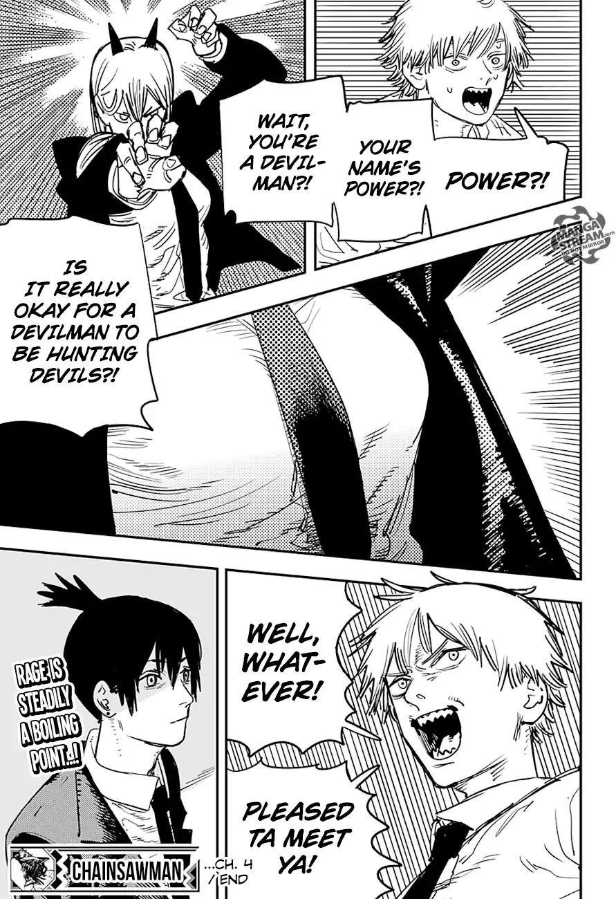 Chainsaw Man Chapter 4 Power Image(20)