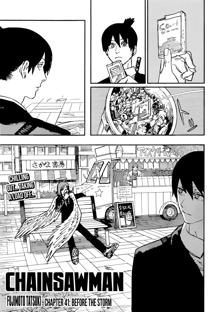 Chainsaw Man Chapter 41 Before the Storm Image(1)