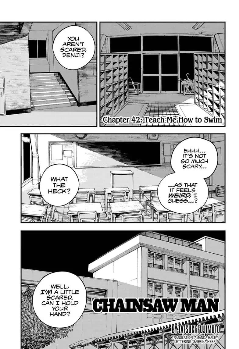 Chainsaw Man Chapter 42 Teach Me How to Swim Image(1)