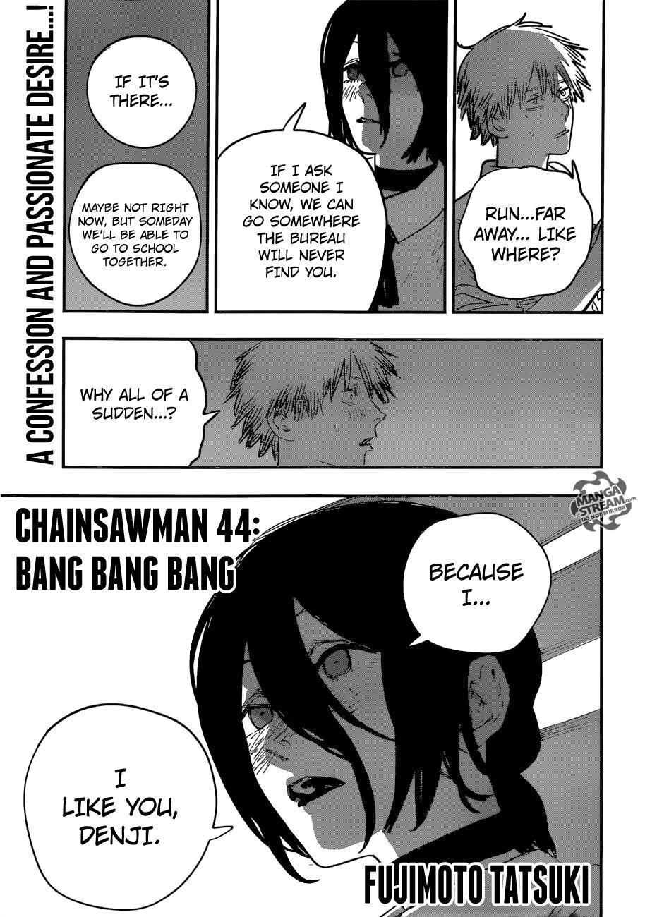Chainsaw Man Chapter 44 Bang Bang Bang Image(1)