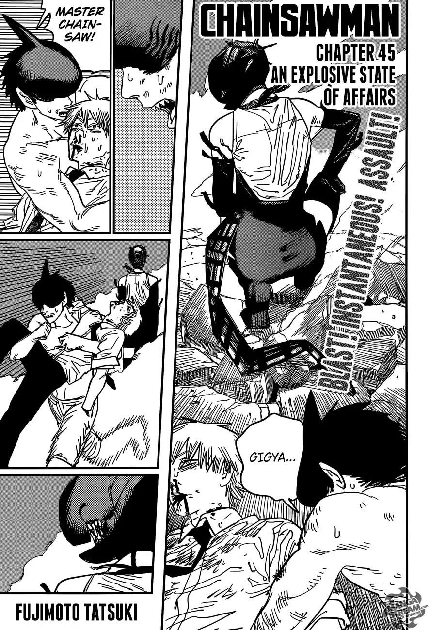 Chainsaw Man Chapter 45 An Explosive State Of Affairs Image(1)