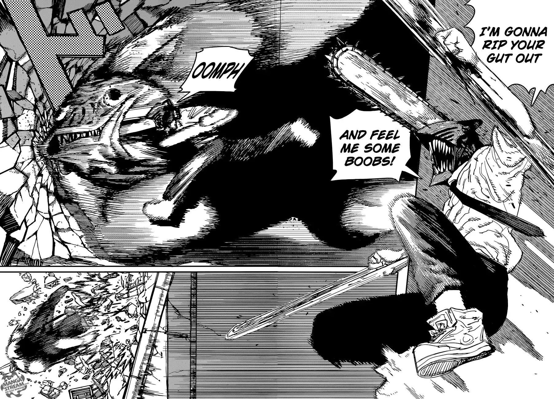 Chainsaw Man Chapter 8 Chainsaw Vs Bat Image(5)